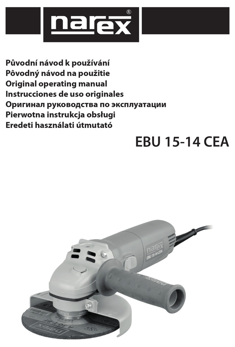 Narex EBU 15-14 CEA Installation instructions