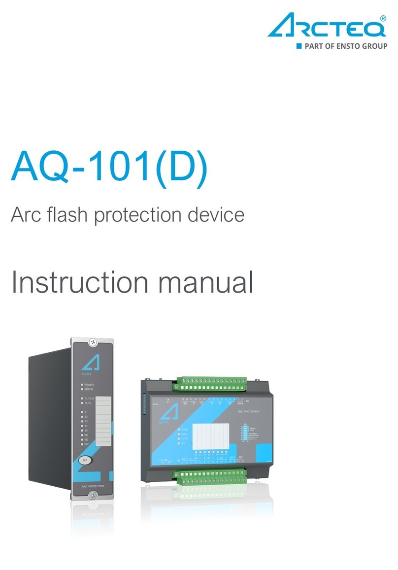 Arcteq AQ-101 instruction manual