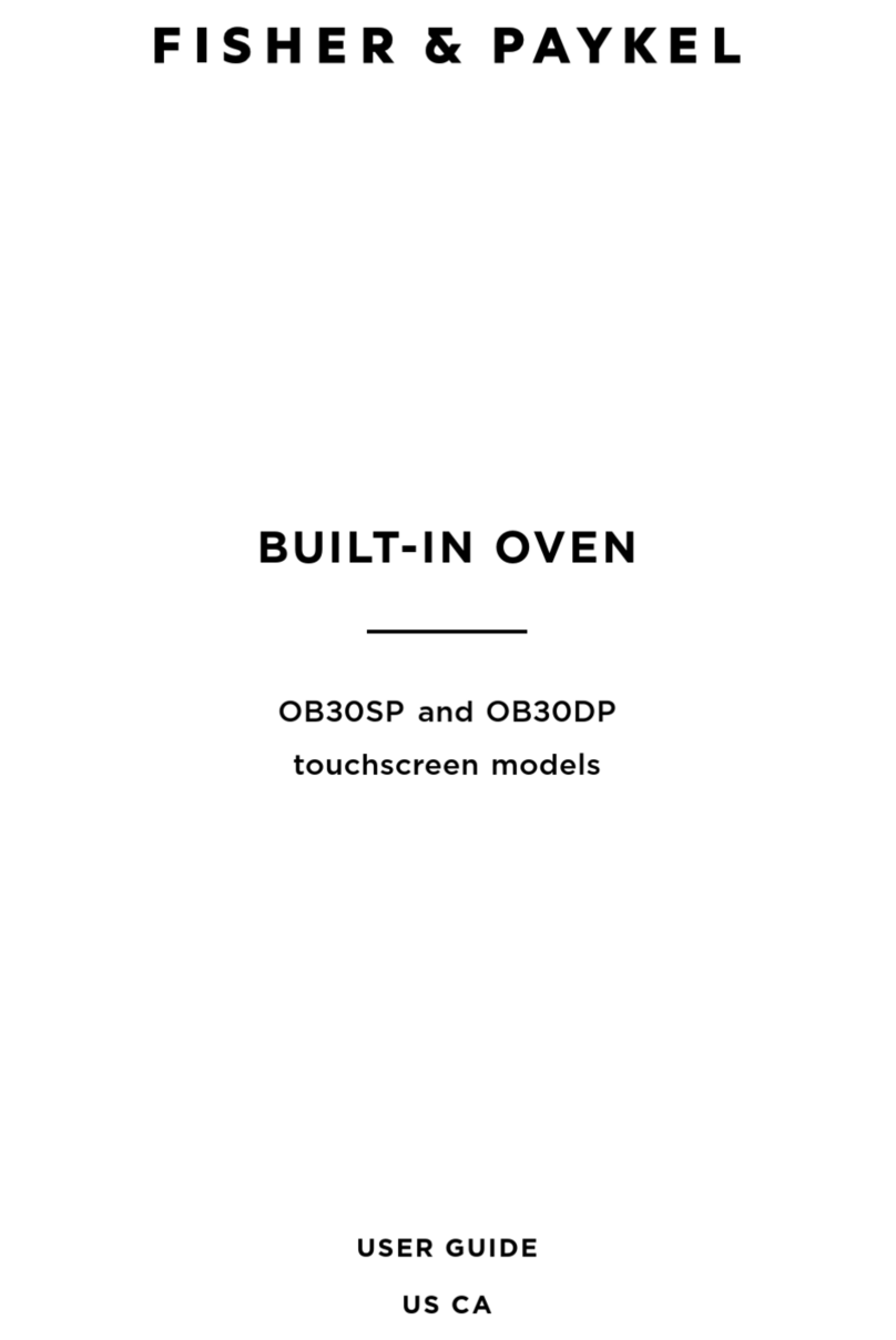 Fisher & Paykel OB30DP user guide