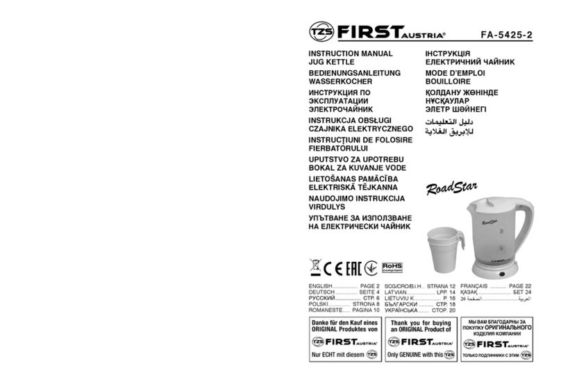 TZS First AUSTRIA FA- 5425-2 instruction manual
