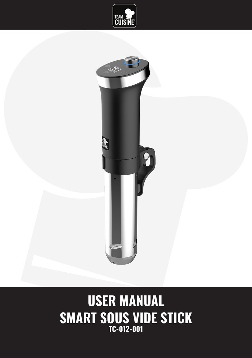 TEAM CUISINE TC-012-001 user manual