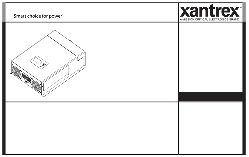 Xantrex Freedom XC 1000 User manual