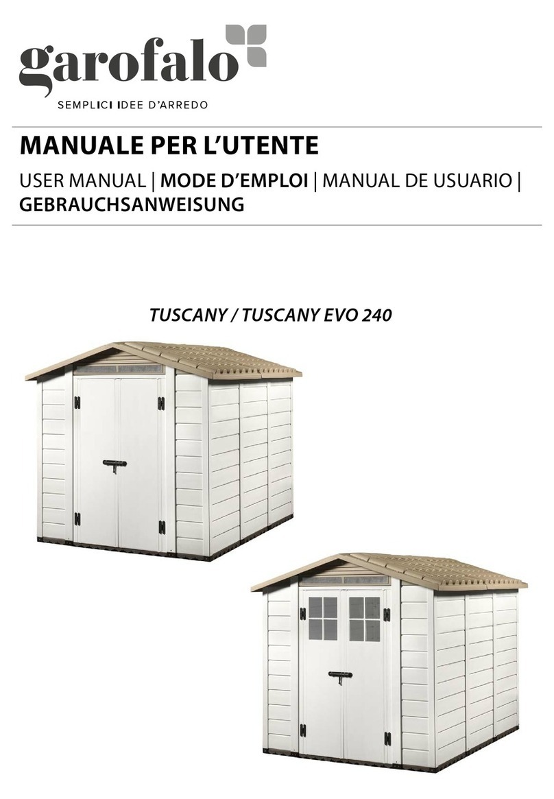 garofalo TUSCANY EVO 240 user manual garofalo TUSCANY EVO 240 user manual