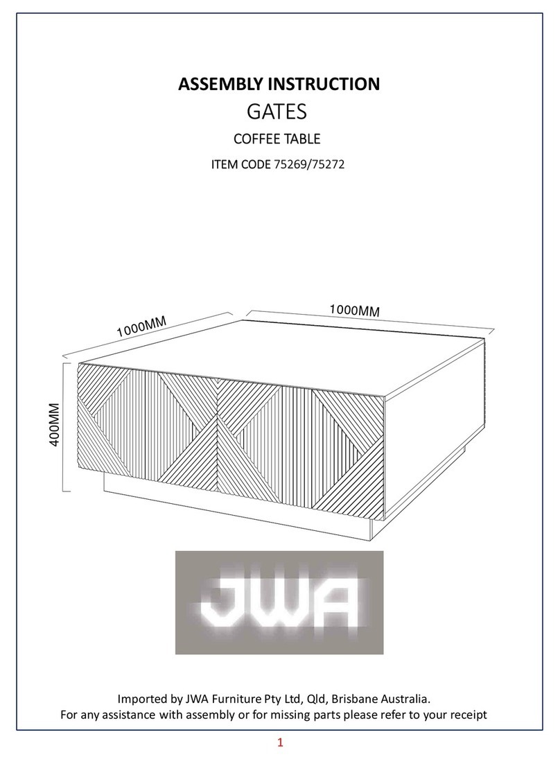 JWA GATES 75269 User manual JWA GATES 75269 User manual