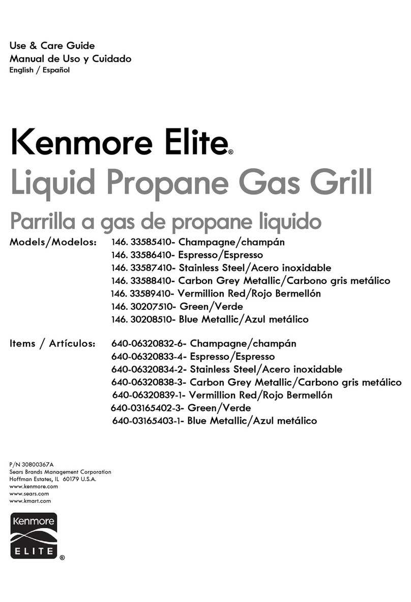 Kenmore 146.33585410 User manual