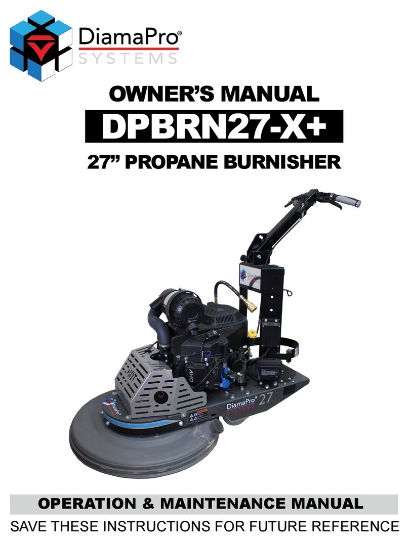 DiamaPro Systems DPBRN27-X+ owner's manual