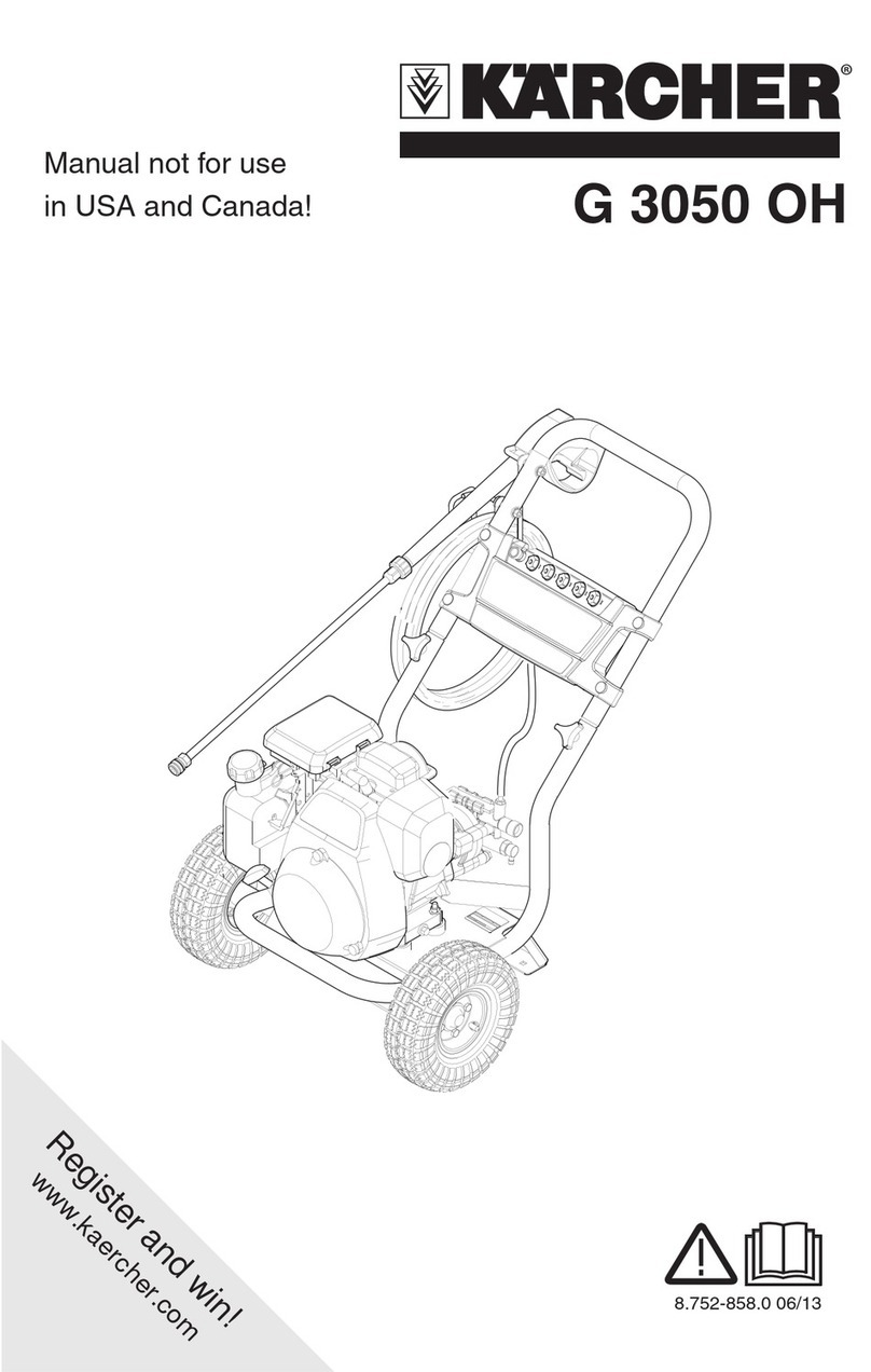 Kärcher G 3050 OH User manual
