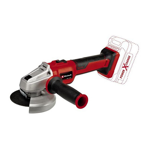 EINHELL AXXIO 18/125 Q User manual