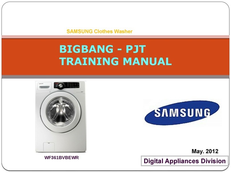 Samsung WF361BVBEWR Installation guide