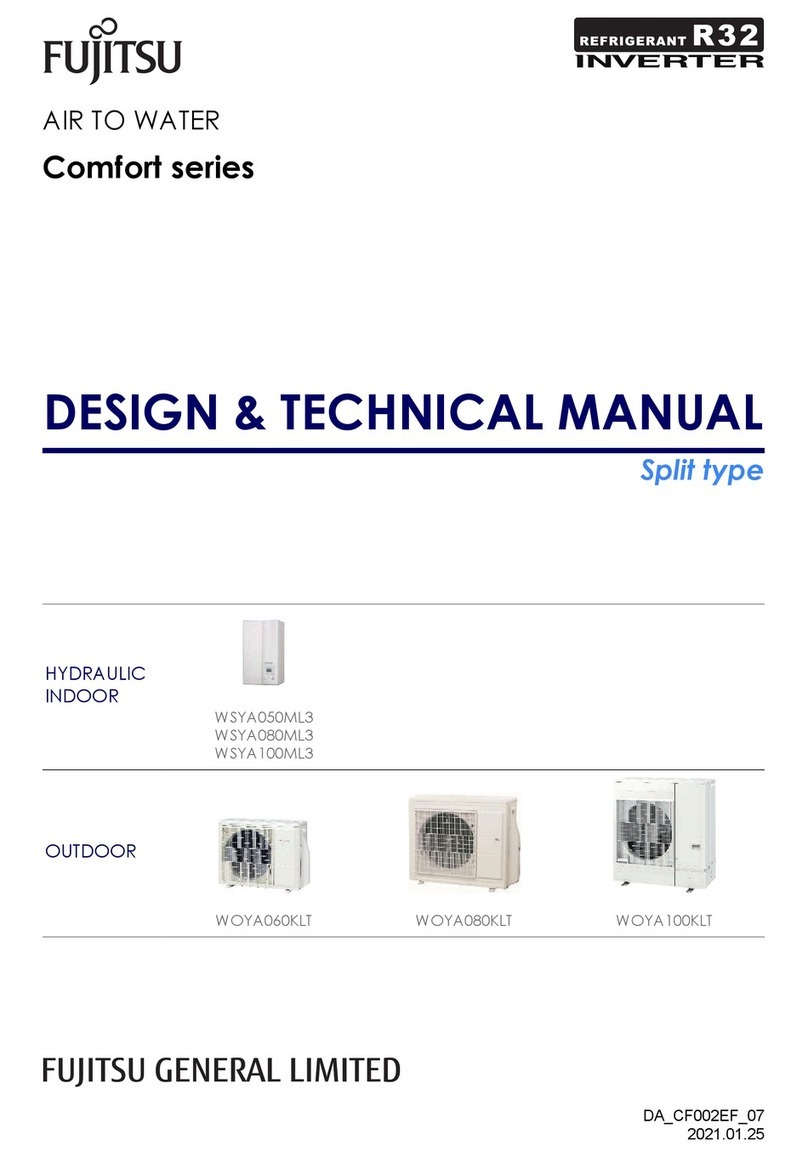 Fujitsu WSYA050ML3 Service manual