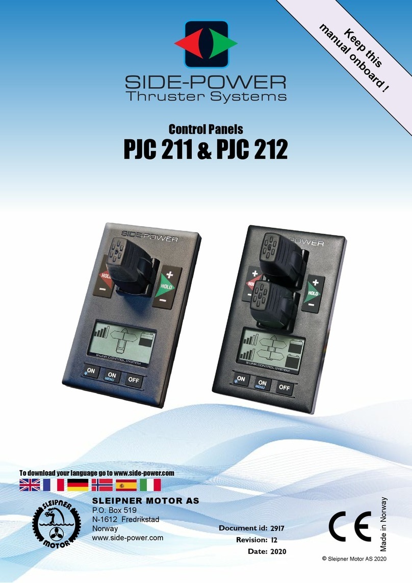 Side-Power PJC 212 instruction manual