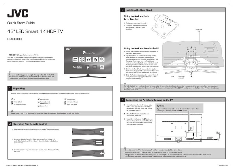 JVC LT-43C888 User manual