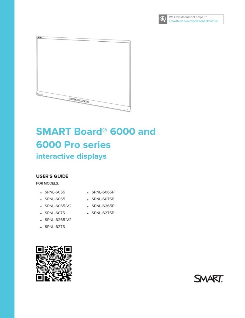 SMART Board 6000 Pro Series User manual