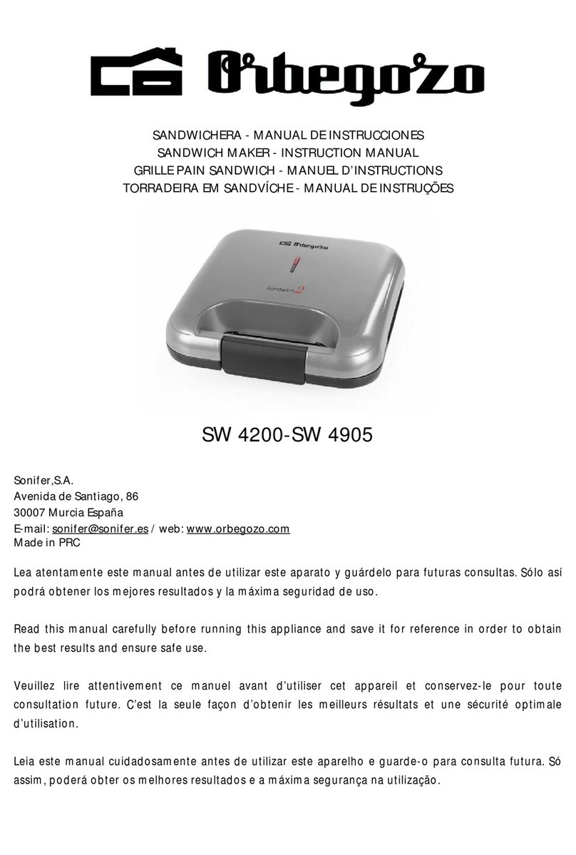 Orbegozo SW 4200 User manual
