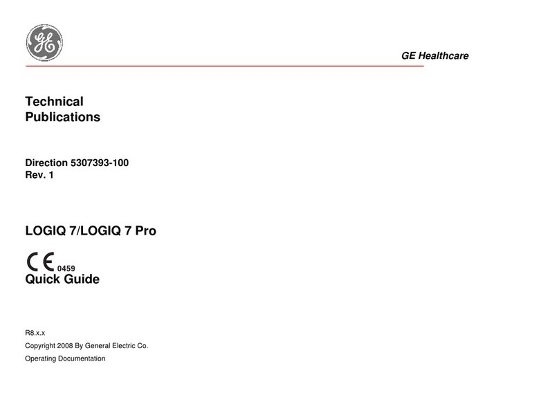 GE LOGIQ 7 Pro User manual