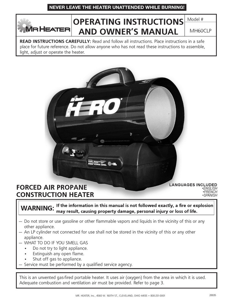 MrHeater MH60CLP Assembly instructions