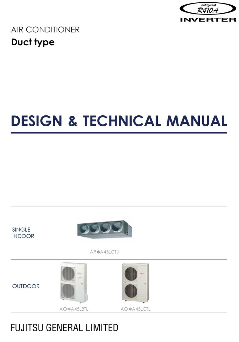 Fujitsu AR A45LCTU Series Design & technical manual