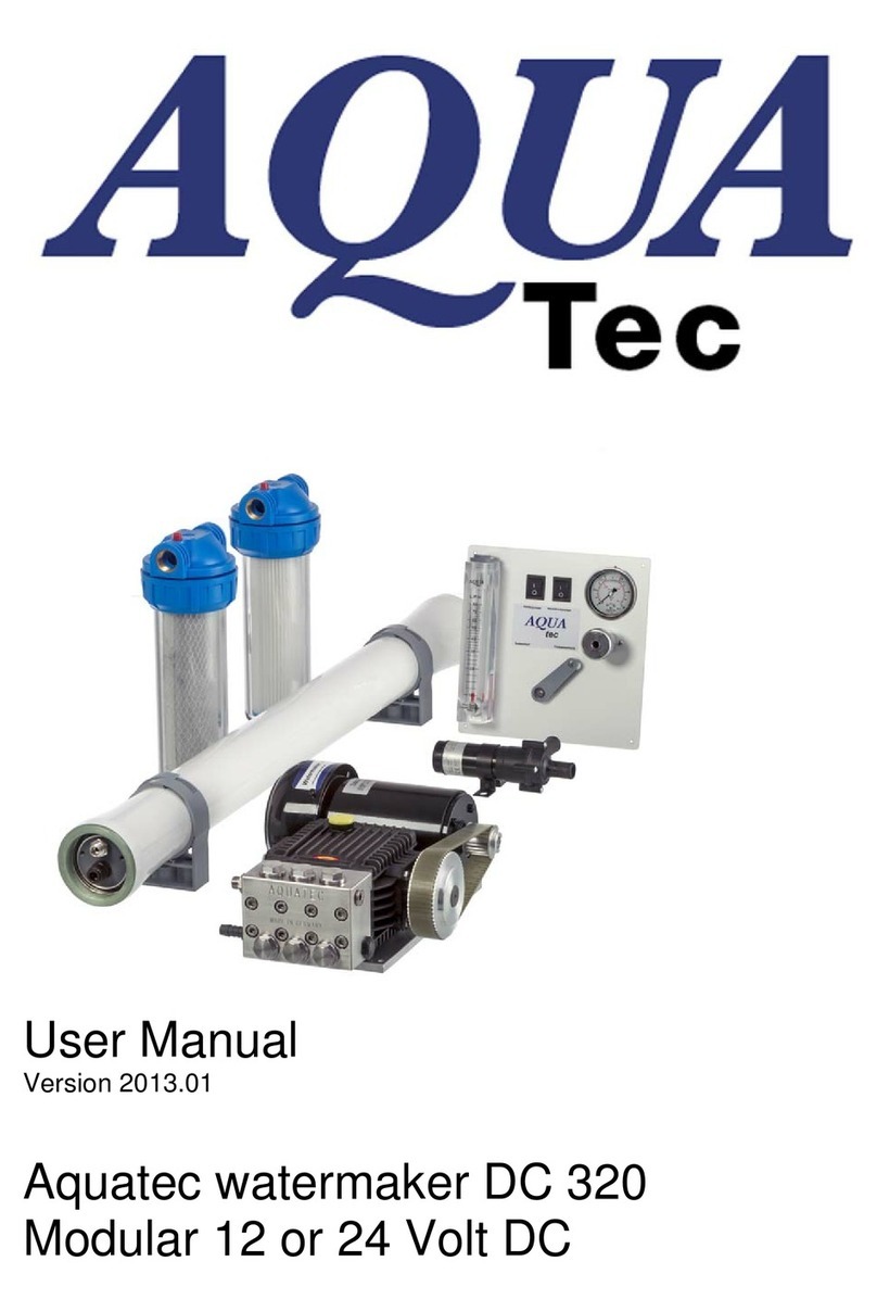 Aquatec DC 320 user manual