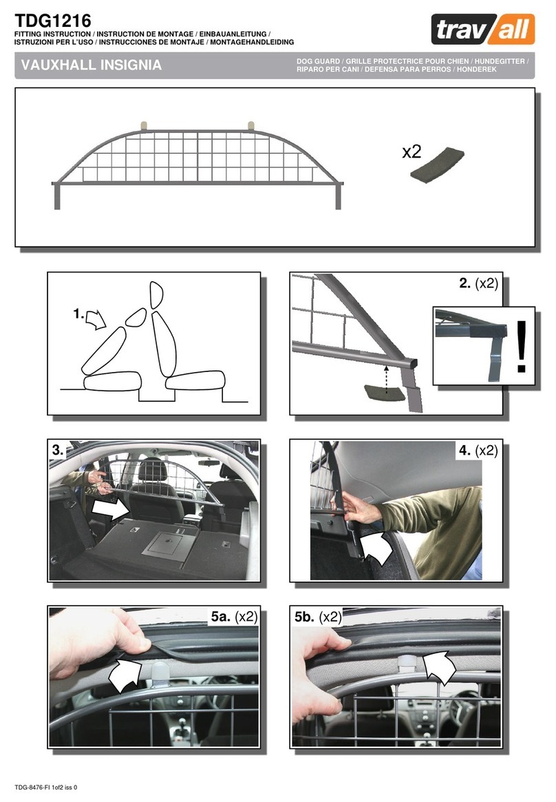 travall TDG1216 Install guide travall TDG1216 Install guide