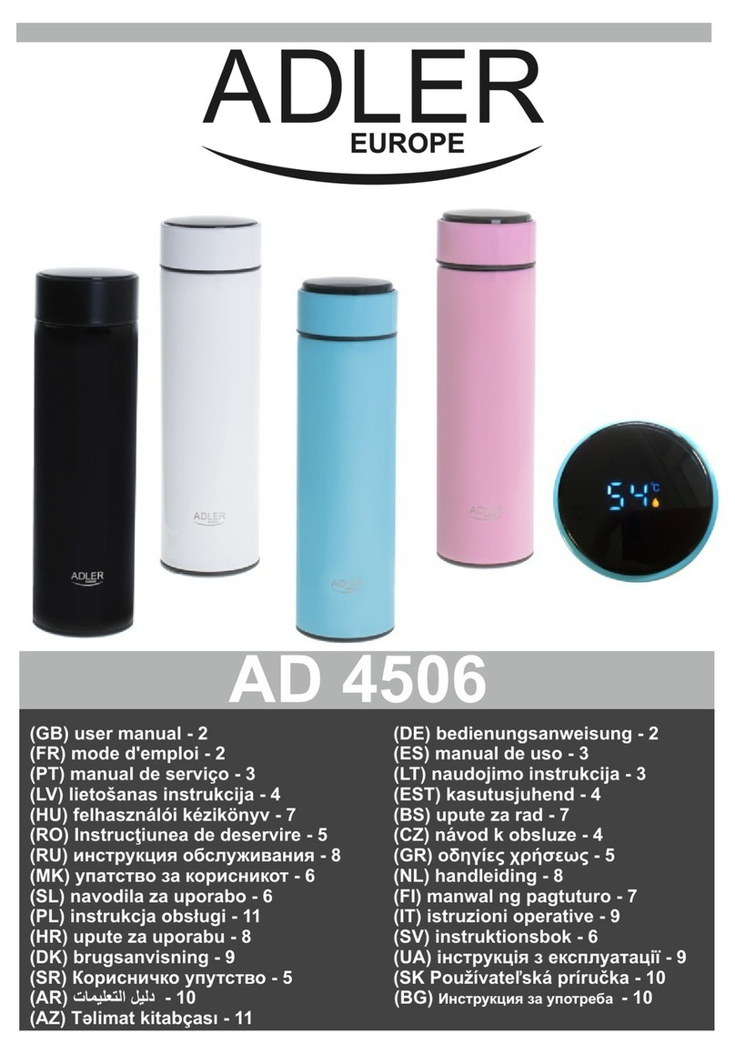 Adler Europe AD 4506 user manual