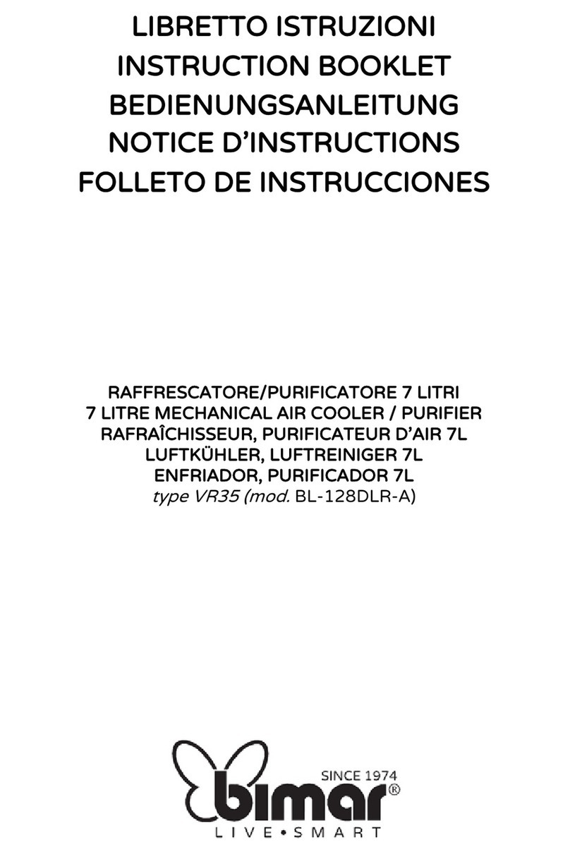 Bimar VR35 User manual