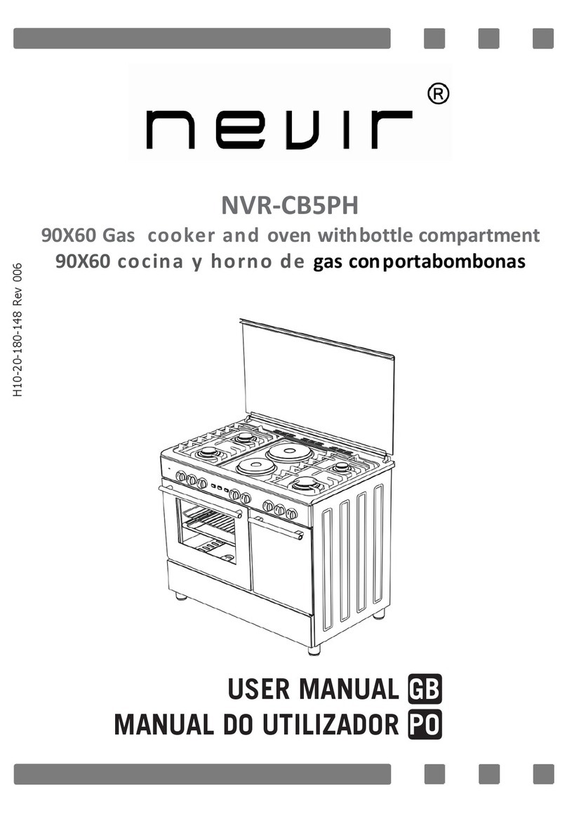 Nevir NVR-CB5PH user manual