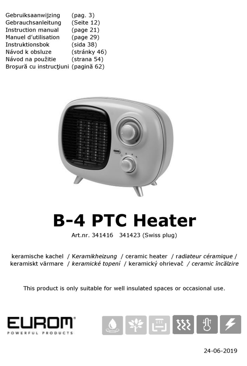 EUROM B-4 PTC instruction manual