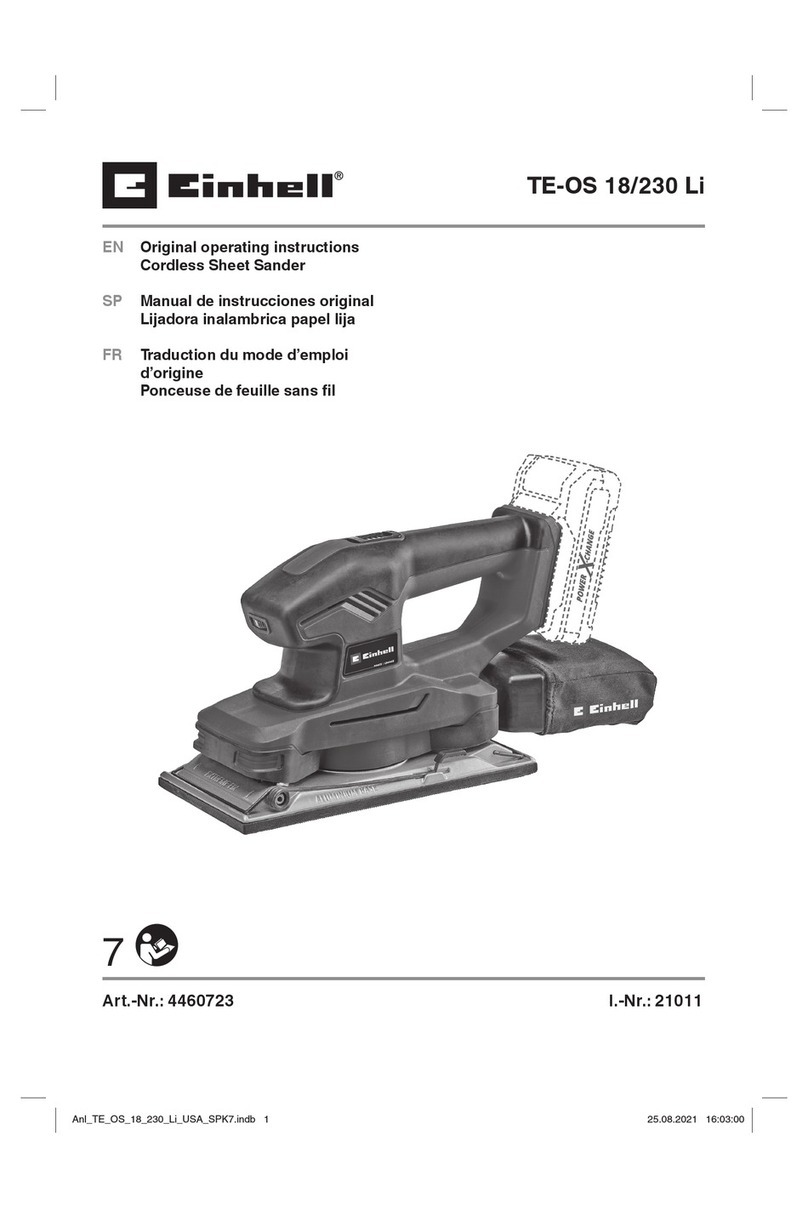 EINHELL TE-OS 18/230 Li User manual