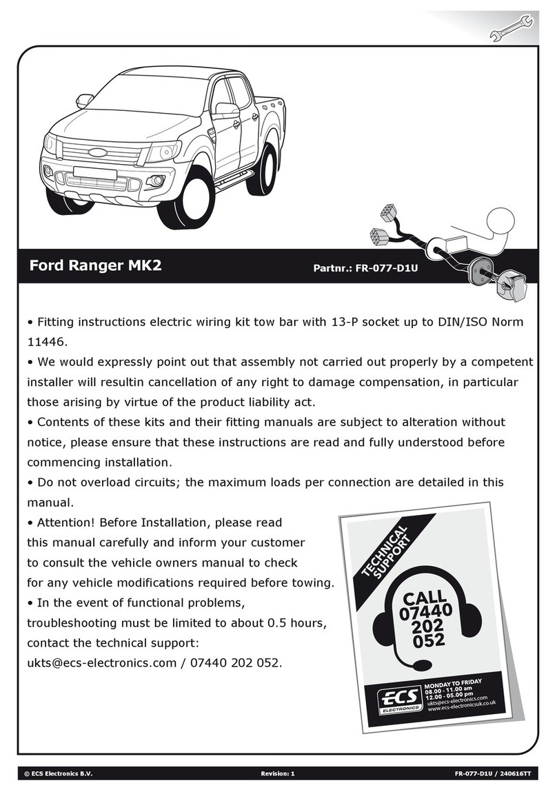 ECS Electronics FR-077-D1U quick start guide