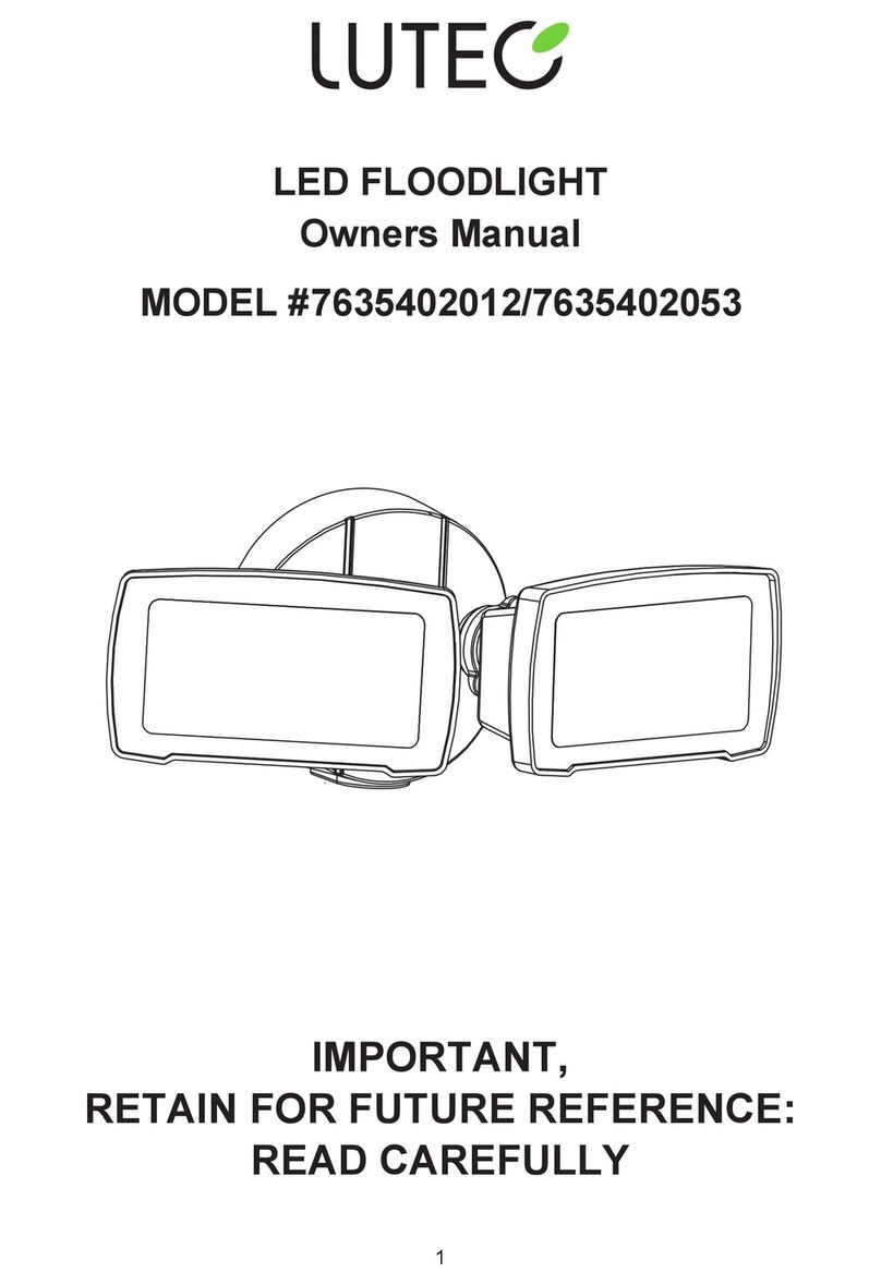 LUTEC 7635402012 User manual