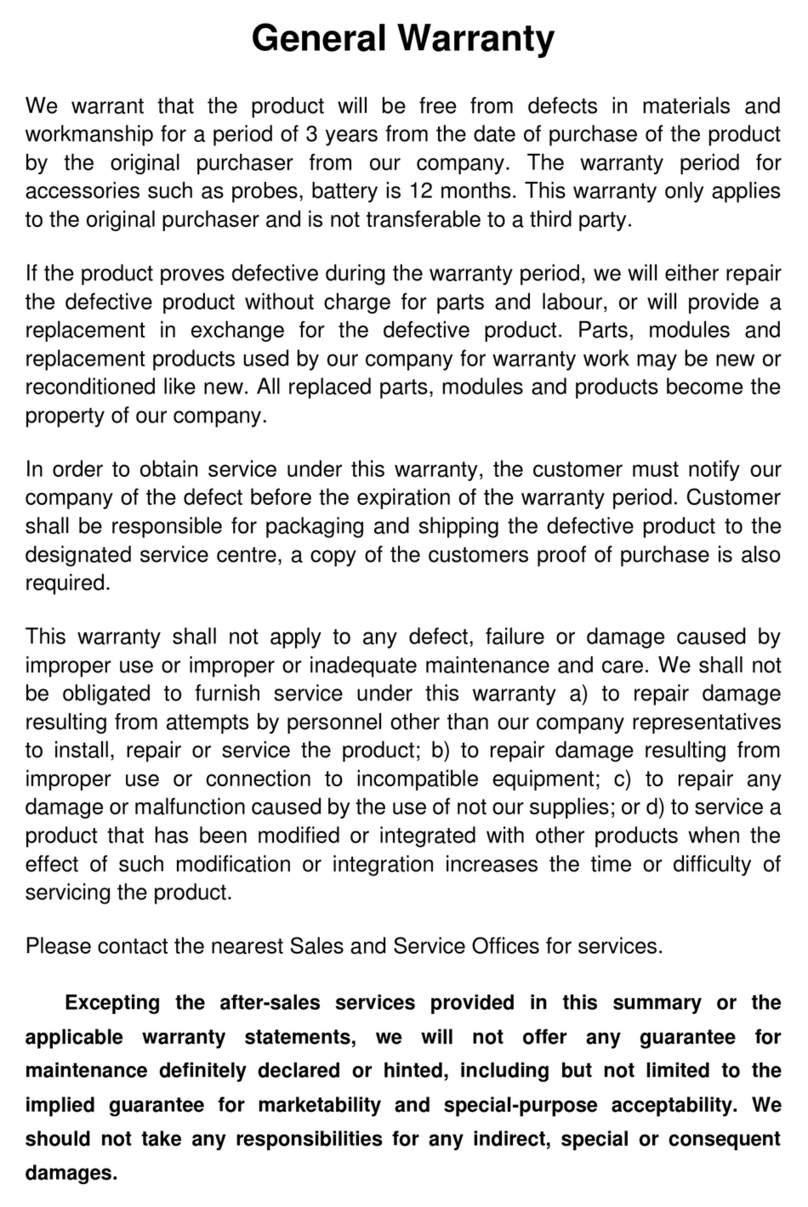 Owon DGE3000 Series User manual