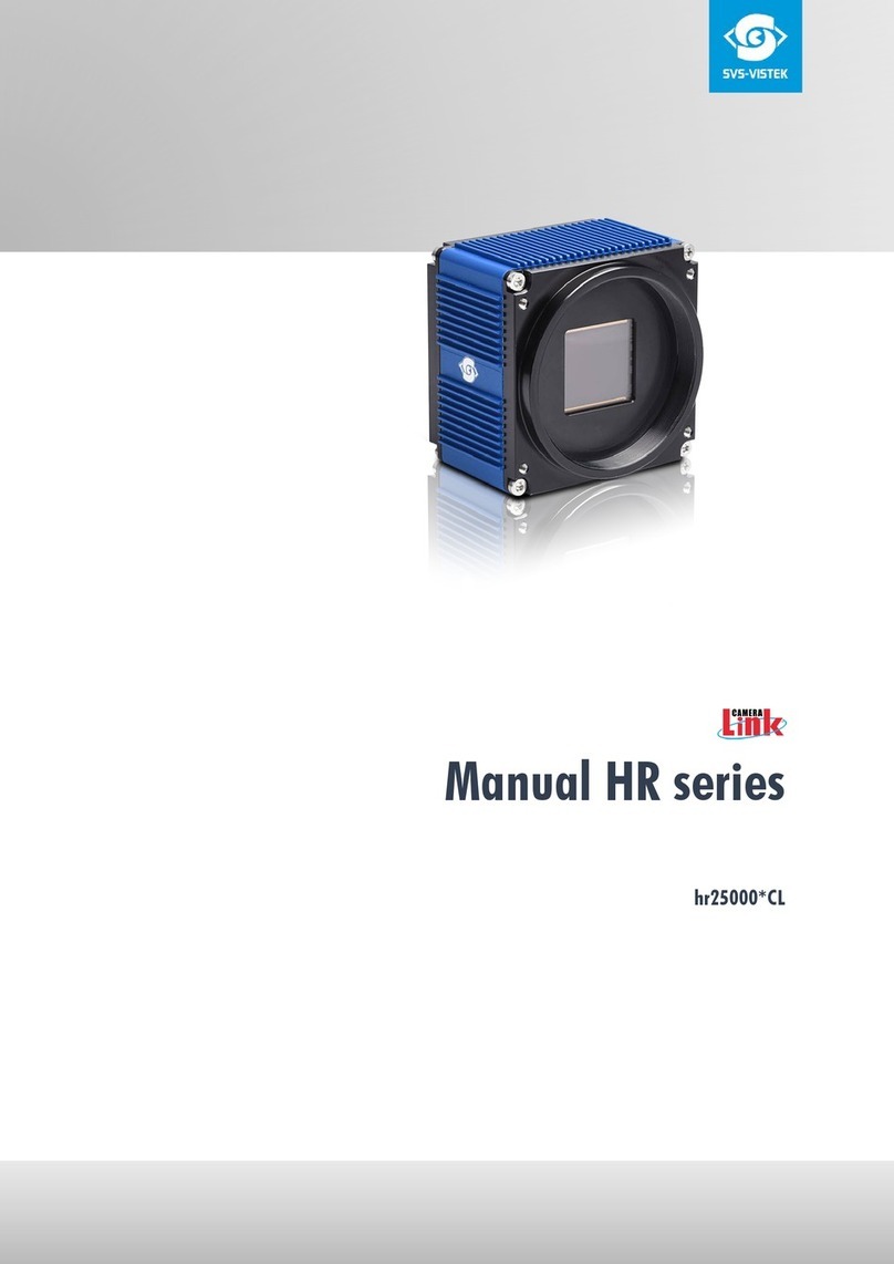 SVS-Vistek hr25000 CL Series User manual