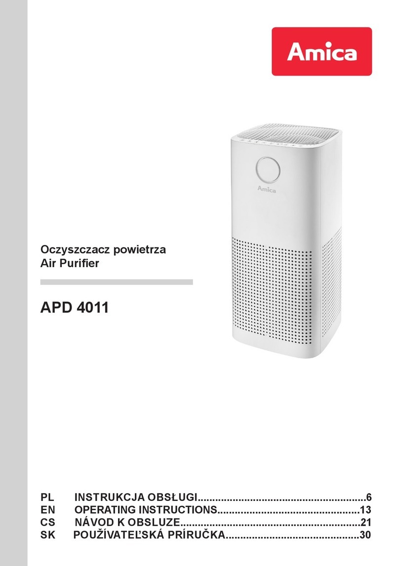 Amica APD 4011 operating instructions