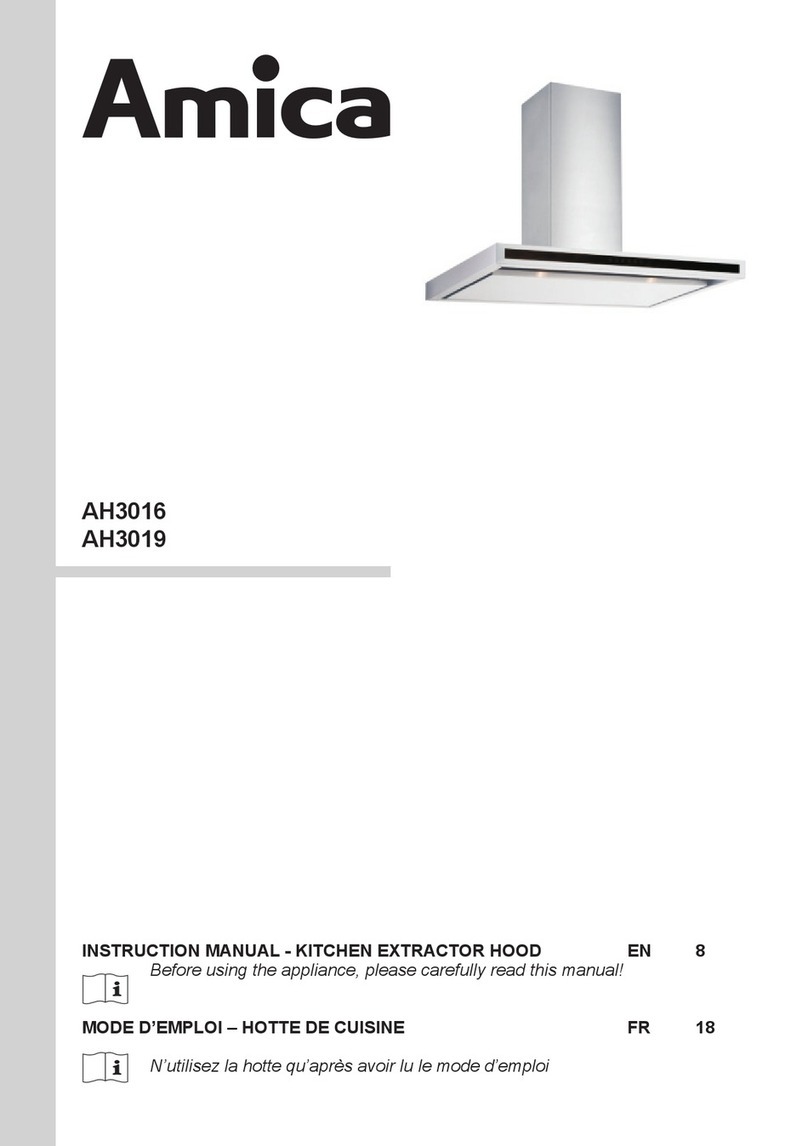 Amica AH3016 instruction manual