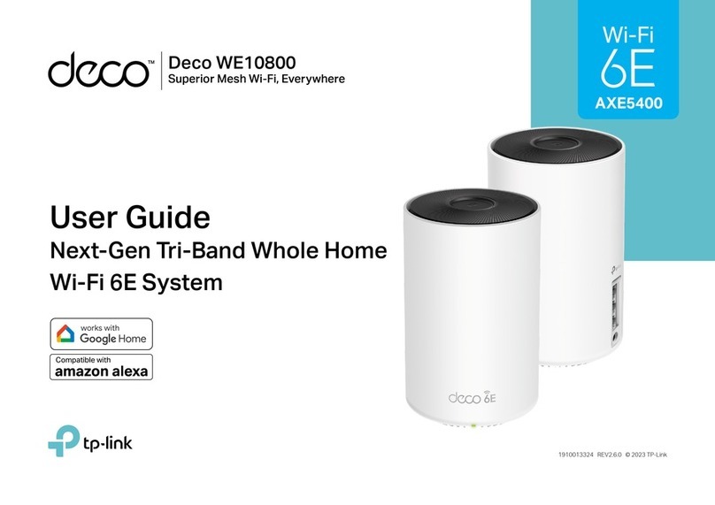 Deco WE10800 user guide