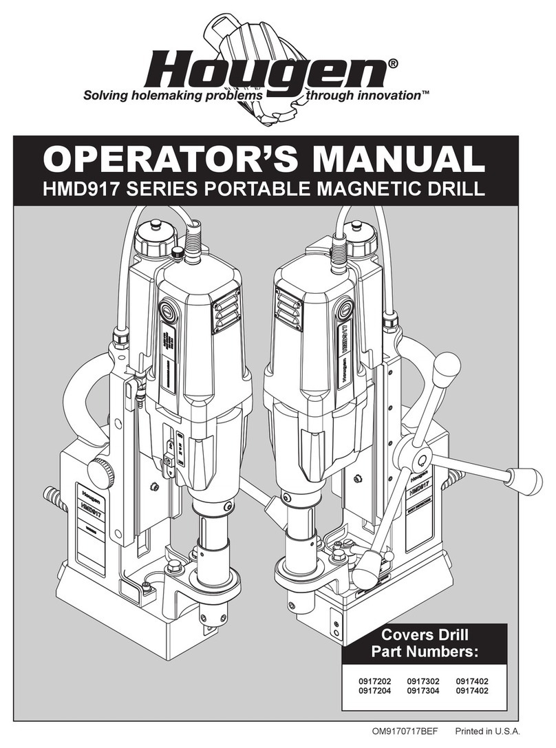 Hougen HMD917 Series User manual