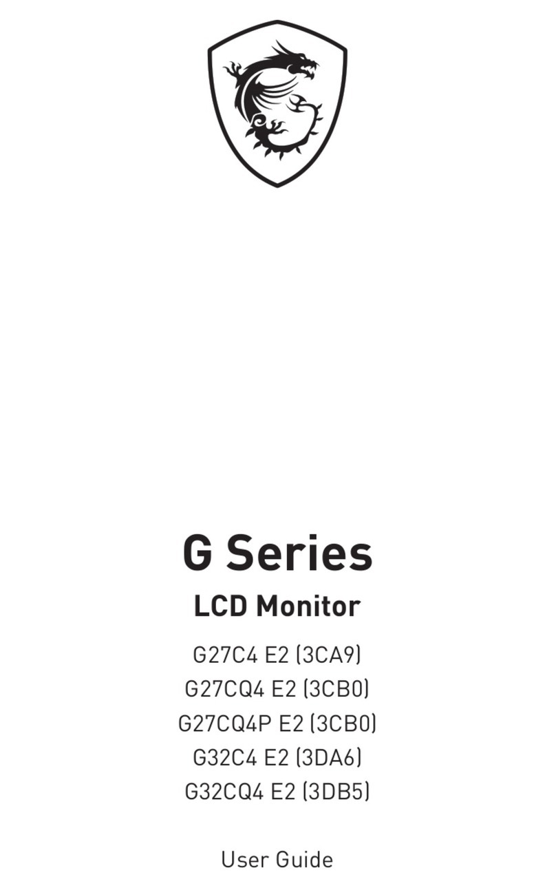 MSI G27C4 E2 User manual MSI G27C4 E2 User manual