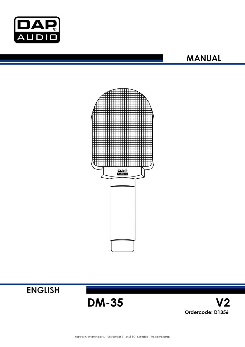 DAPAudio D1356 manual