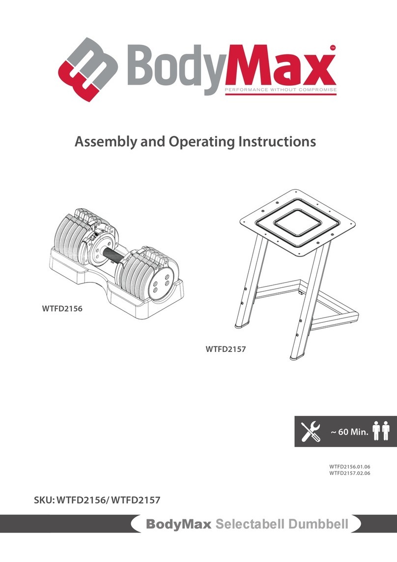 BODYMAX WTFD2156 User manual BODYMAX WTFD2156 User manual