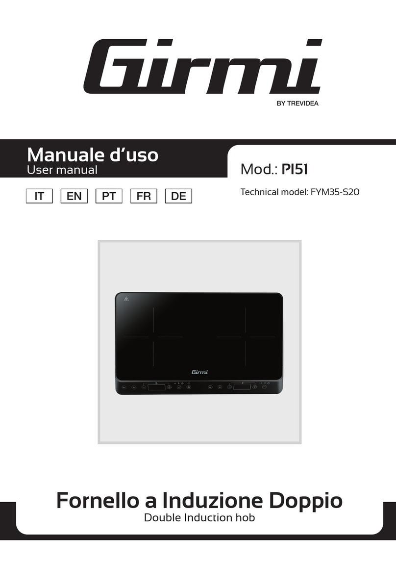 TREVIDEA Girmi PI51 user manual TREVIDEA Girmi PI51 user manual