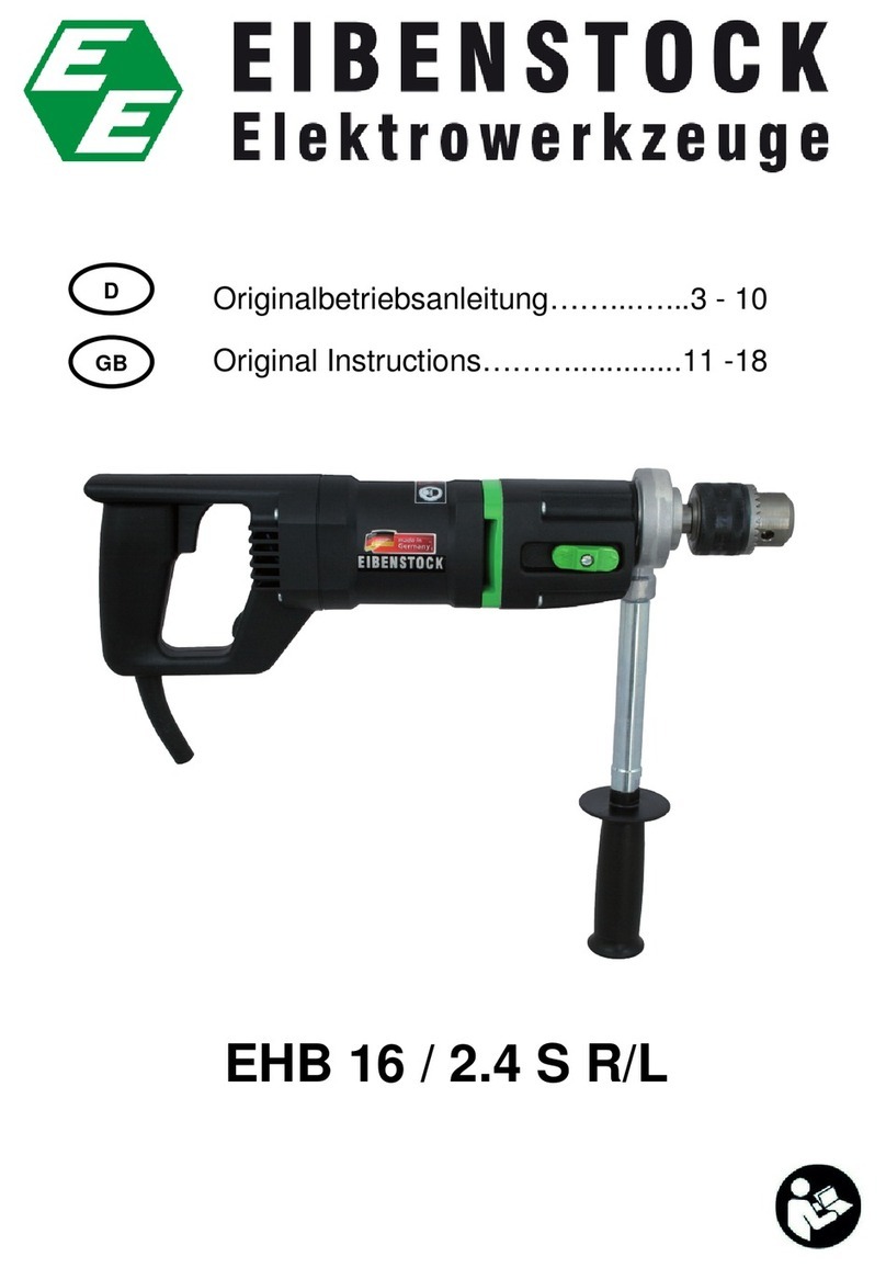 EIBENSTOCK EHB 16/2.4 S R/L User manual