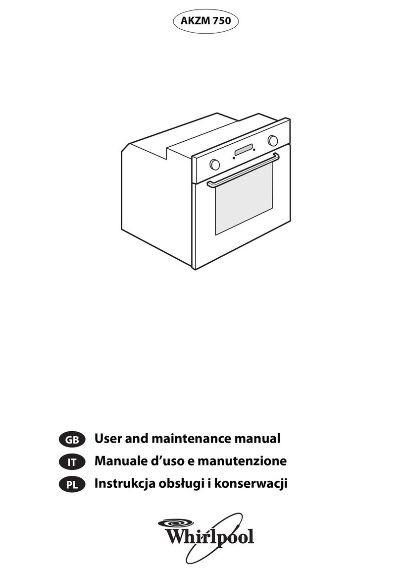 Whirlpool AKZM 750 User and maintenance manual