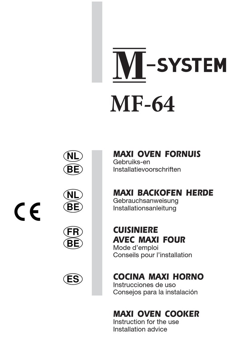 M-system MF-64 Instruction for the use - installation advice