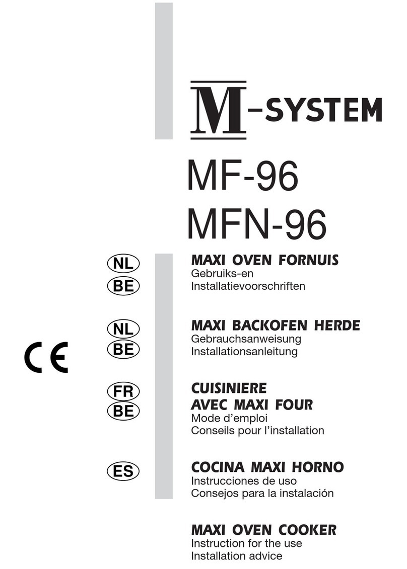 M-system MFN-96 Installation and operating instructions