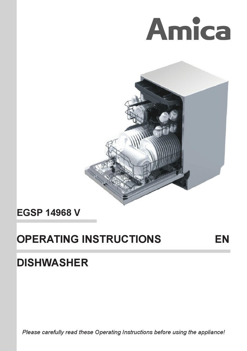 Amica EGSP 14968 V operating instructions