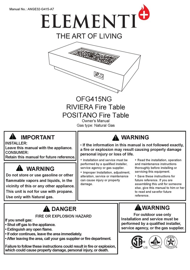 ELEMENTI RIVIERA User manual