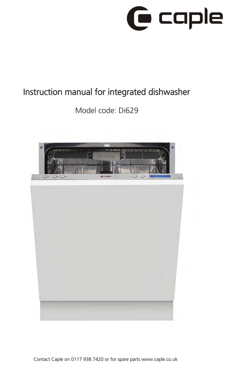 Caple Di629 User manual