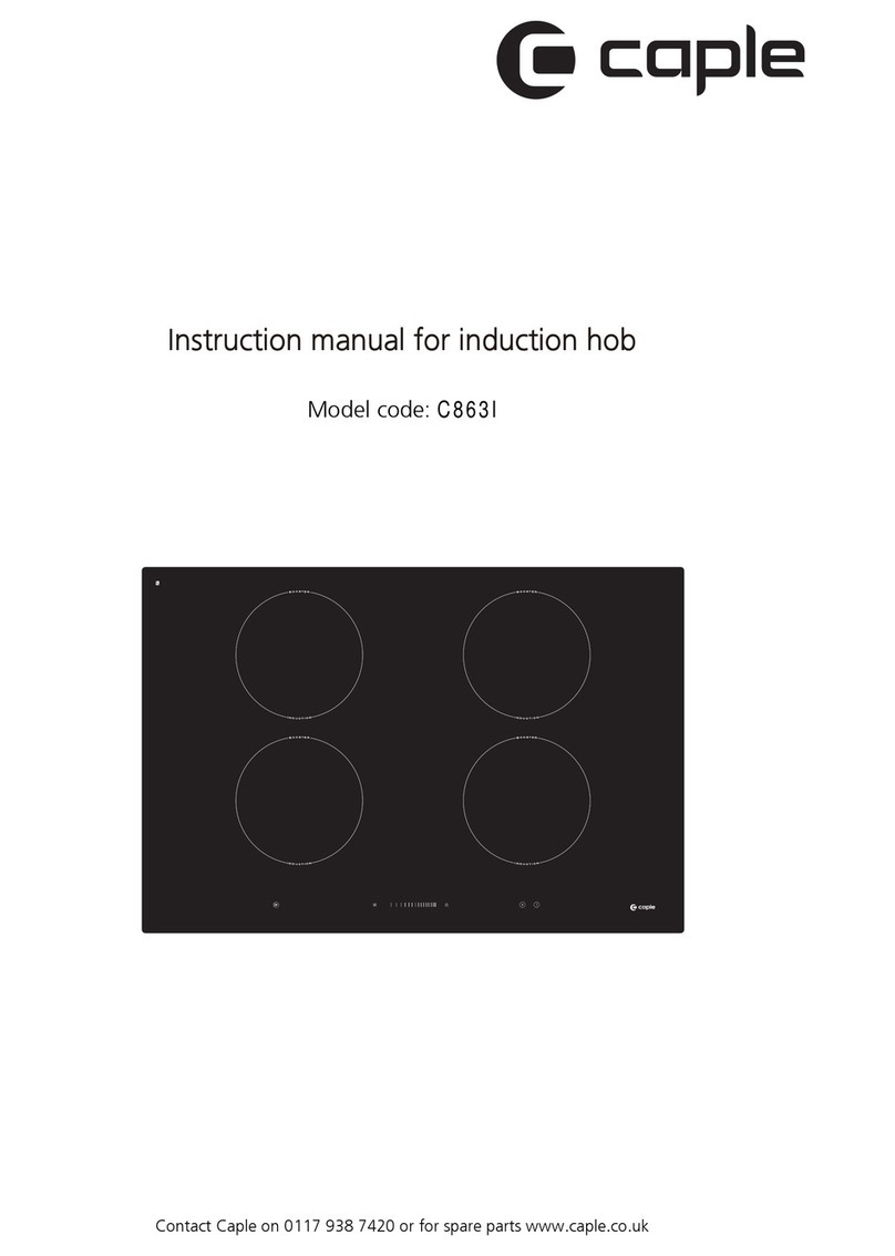 Caple C863I User manual