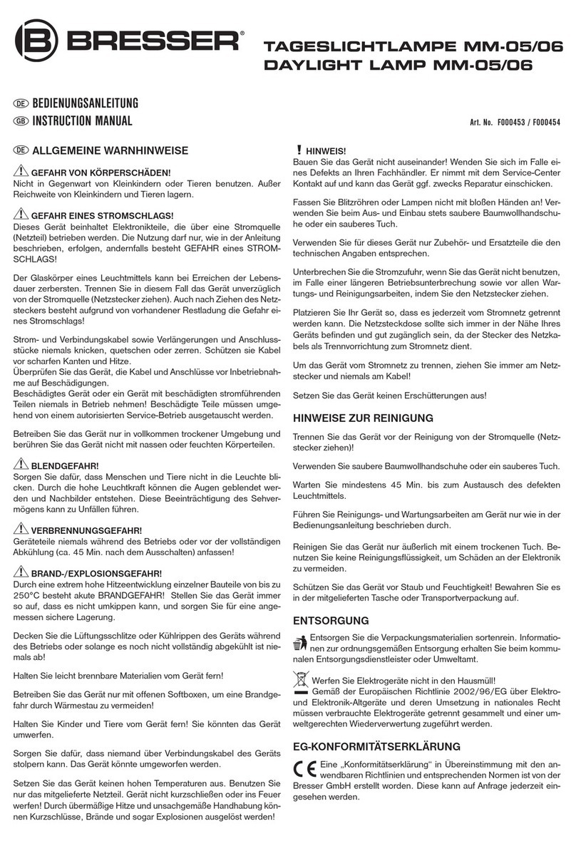 Bresser MM-05 instruction manual