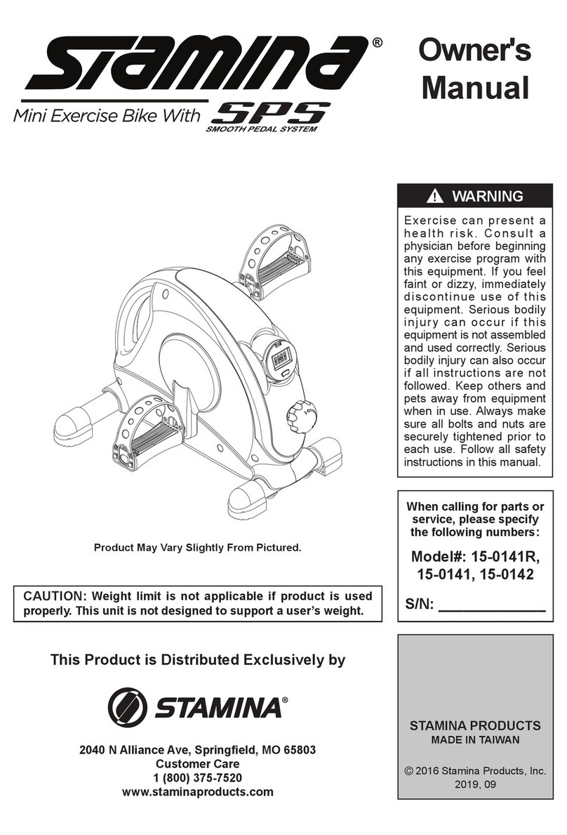 Stamina 15-0141R owner's manual